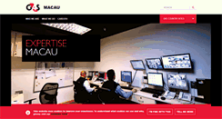 Desktop Screenshot of g4s.com.mo