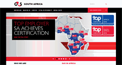 Desktop Screenshot of g4s.co.za