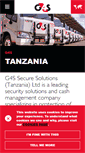 Mobile Screenshot of g4s.co.tz