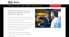 Desktop Screenshot of g4s.mx