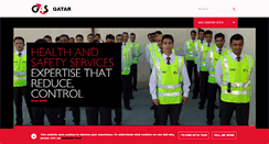 Desktop Screenshot of g4s.com.qa