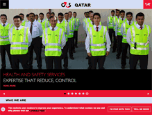Tablet Screenshot of g4s.com.qa