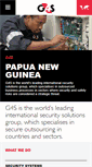 Mobile Screenshot of g4s.com.pg