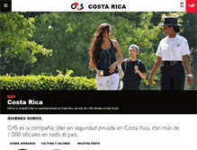 Tablet Screenshot of g4s.co.cr