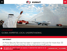 Tablet Screenshot of g4s.com.kw