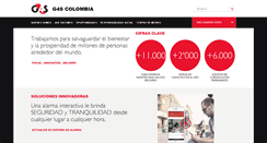 Desktop Screenshot of g4s.com.co