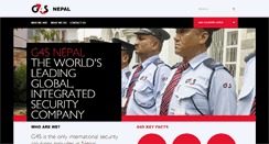 Desktop Screenshot of g4s.com.np