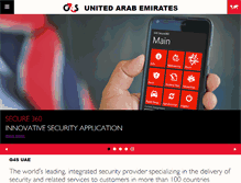 Tablet Screenshot of g4s.ae