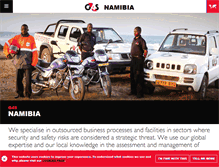 Tablet Screenshot of g4s.com.na