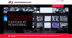 Desktop Screenshot of g4s.cz