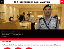 Tablet Screenshot of g4s.com.my