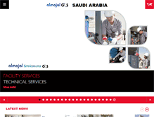 Tablet Screenshot of g4s.com.sa
