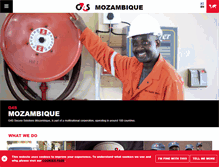 Tablet Screenshot of g4s.co.mz
